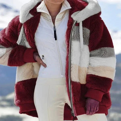 Contrasting Lined Coat