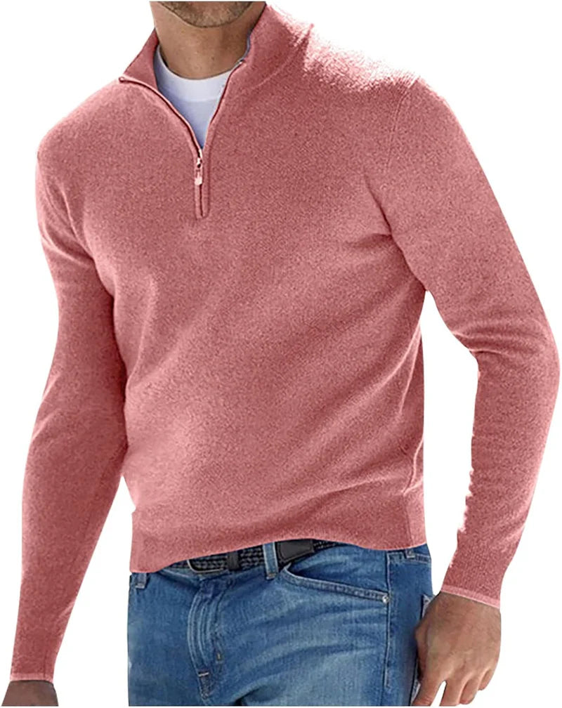 Erik™ – Premium-Pullover mit Reißverschluss