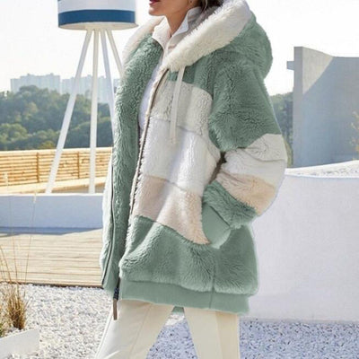 Contrasting Lined Coat
