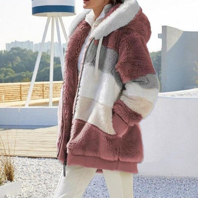 Contrasting Lined Coat